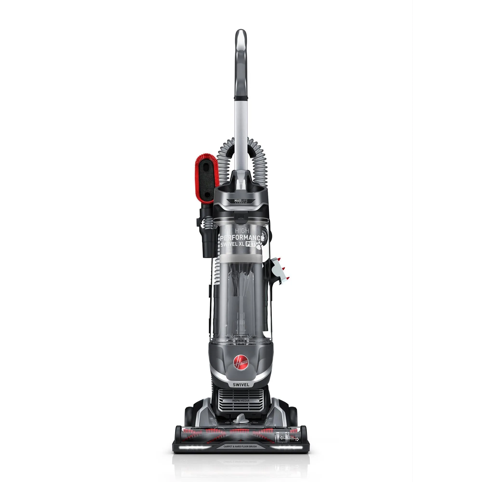 High Performance Swivel XL Pet Upright Vacuum