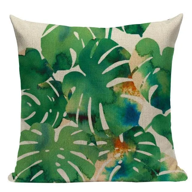 High Quality  Rain forest Style Cushion Covers