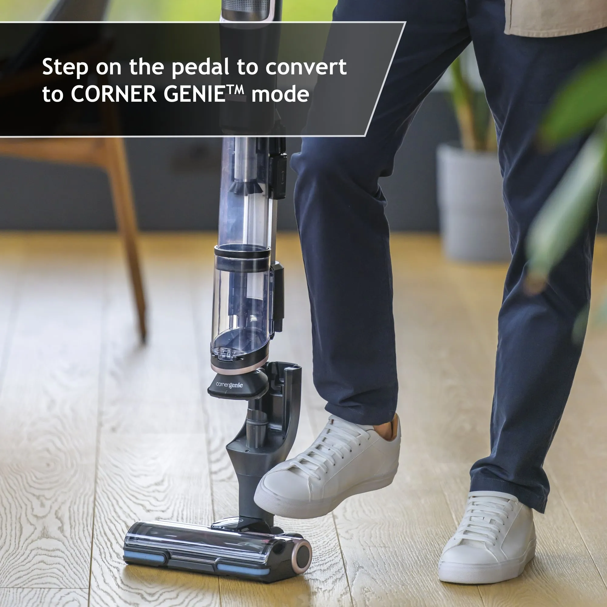 Hoover Cordless Vacuum Cleaner with CORNER GENIE™, Rose - HFX Pet