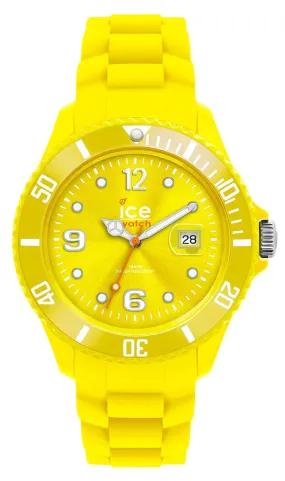 Ice-Watch Ice-Forever Sili Collection Polyamide & Silicon Mens Yellow Watch SI.YW.B.S.09