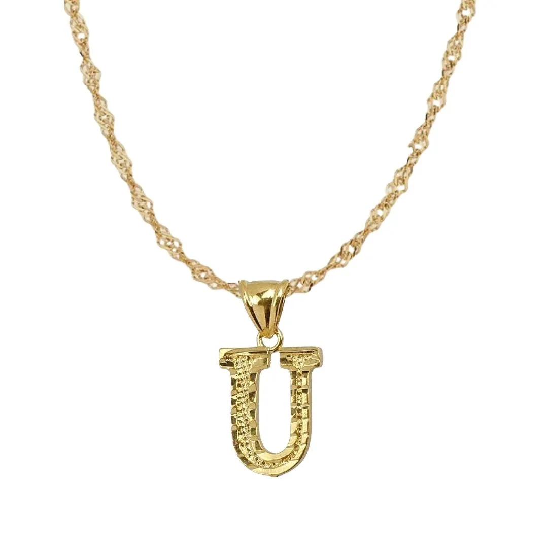 Jan Initial Necklace