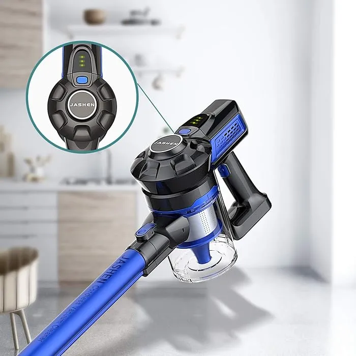 JASHEN CORDLESS VACUUM V12S 180W 2200MAH BATTERY LIGHTWEIGHT