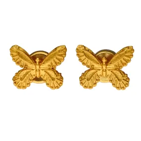 Julie Vos Butterfly Stud Earrings