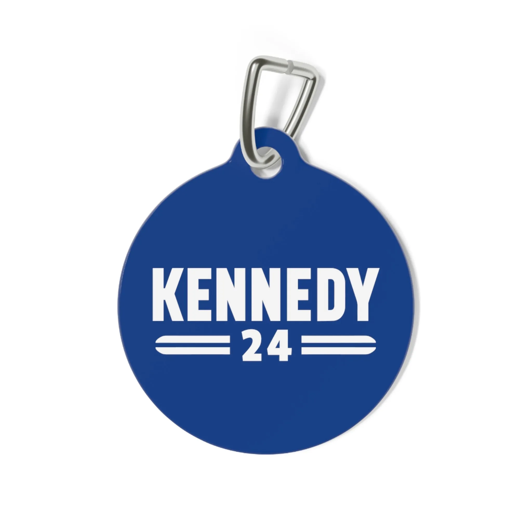 Kennedy Classic Pet Collar Tag in Blue