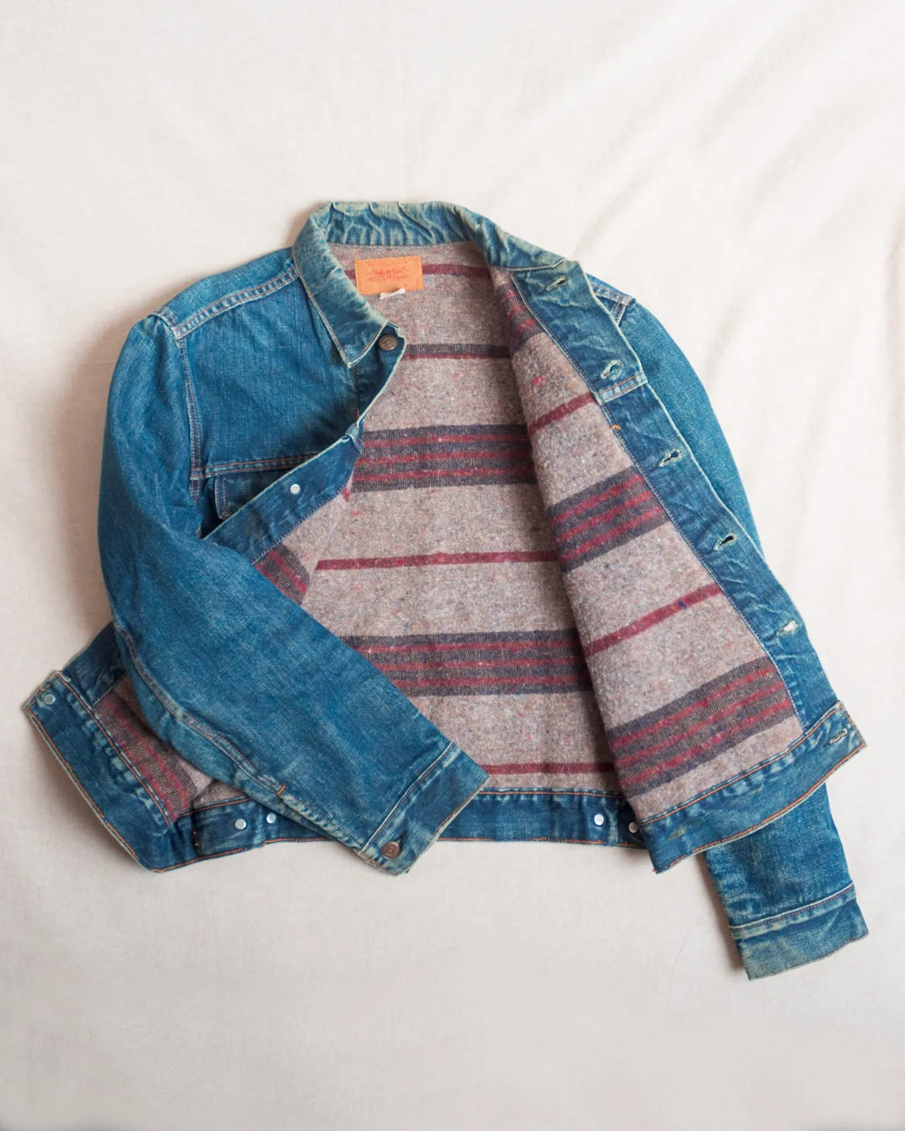 Levi's Trucker Type 3 Jacket Blanket Lined (L)