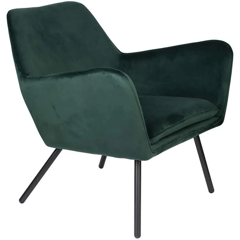 Lounge Chair Bon Velvet Green