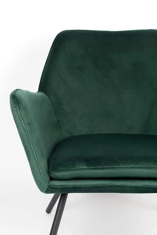 Lounge Chair Bon Velvet Green