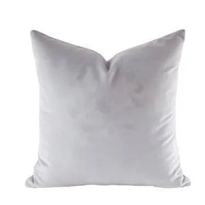 Luxury Black Grey White Silver Velvet Cushion Cover