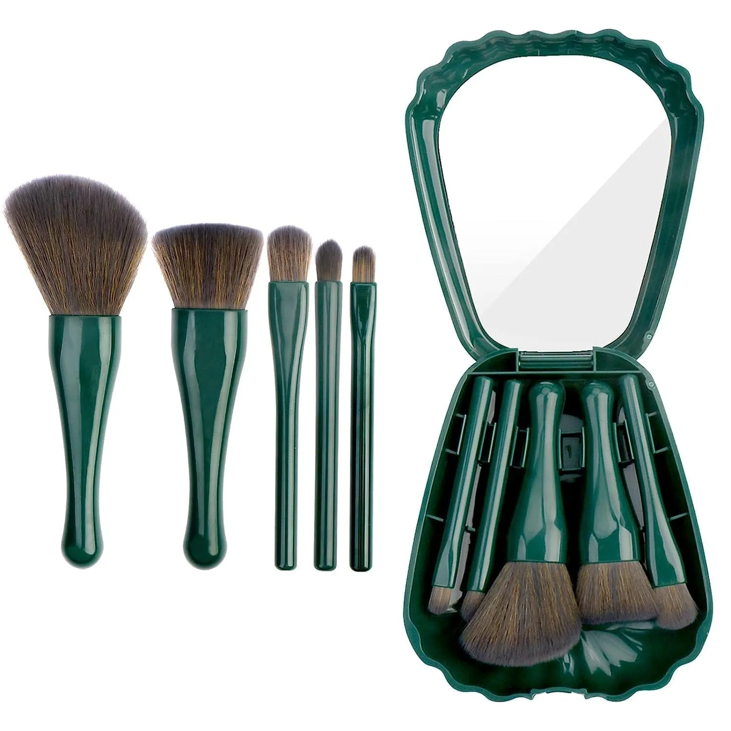 Mini Portable Travel Makeup Brush Set