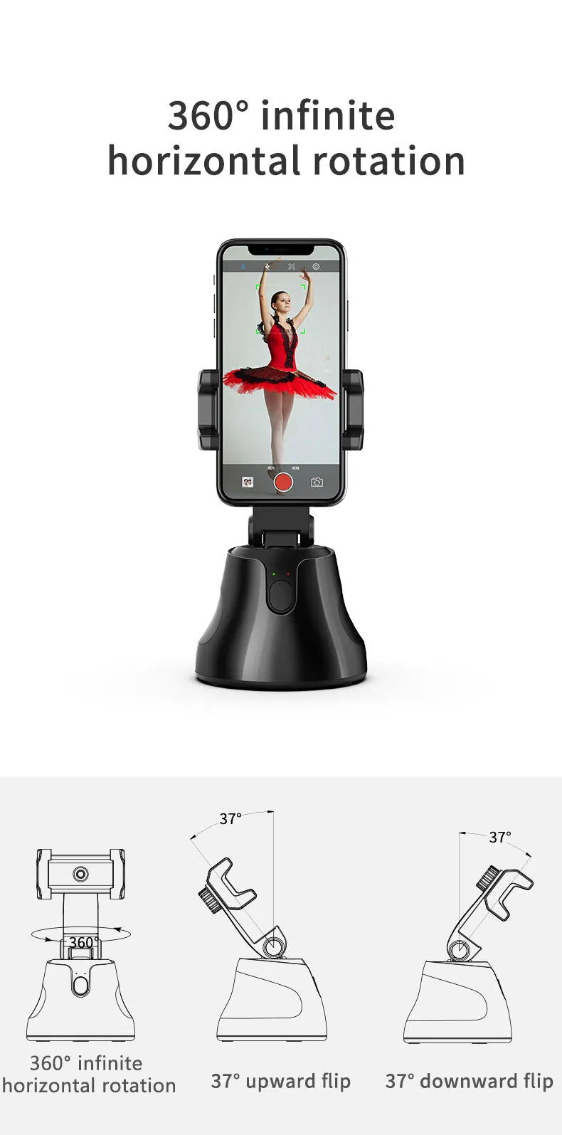 Mini Tripod 360 Rotation Mount Stand