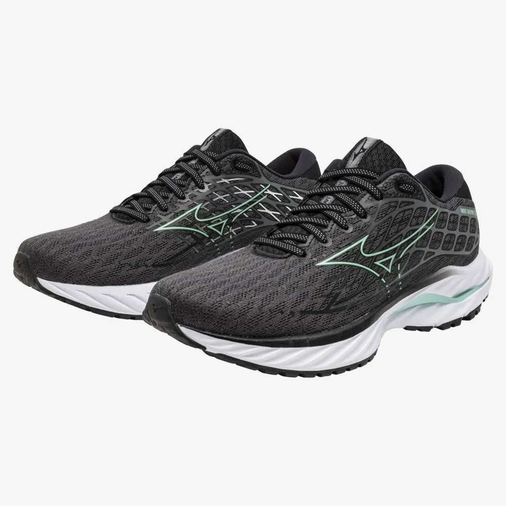 Mizuno Wave Inspire 20 Wide Womens - Iron Gate/Dusty Jade Green/Black