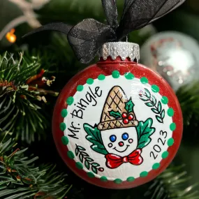 Mr. Bingle Ornament - Maison Blanche, Christmas Ornament, Holiday Ornament, Bingle Gift, New Orleans, 2023 Ornament