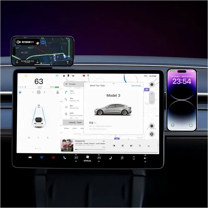 Multi-Angle Screen Magnetic Mount For Tesla Model 3/Y