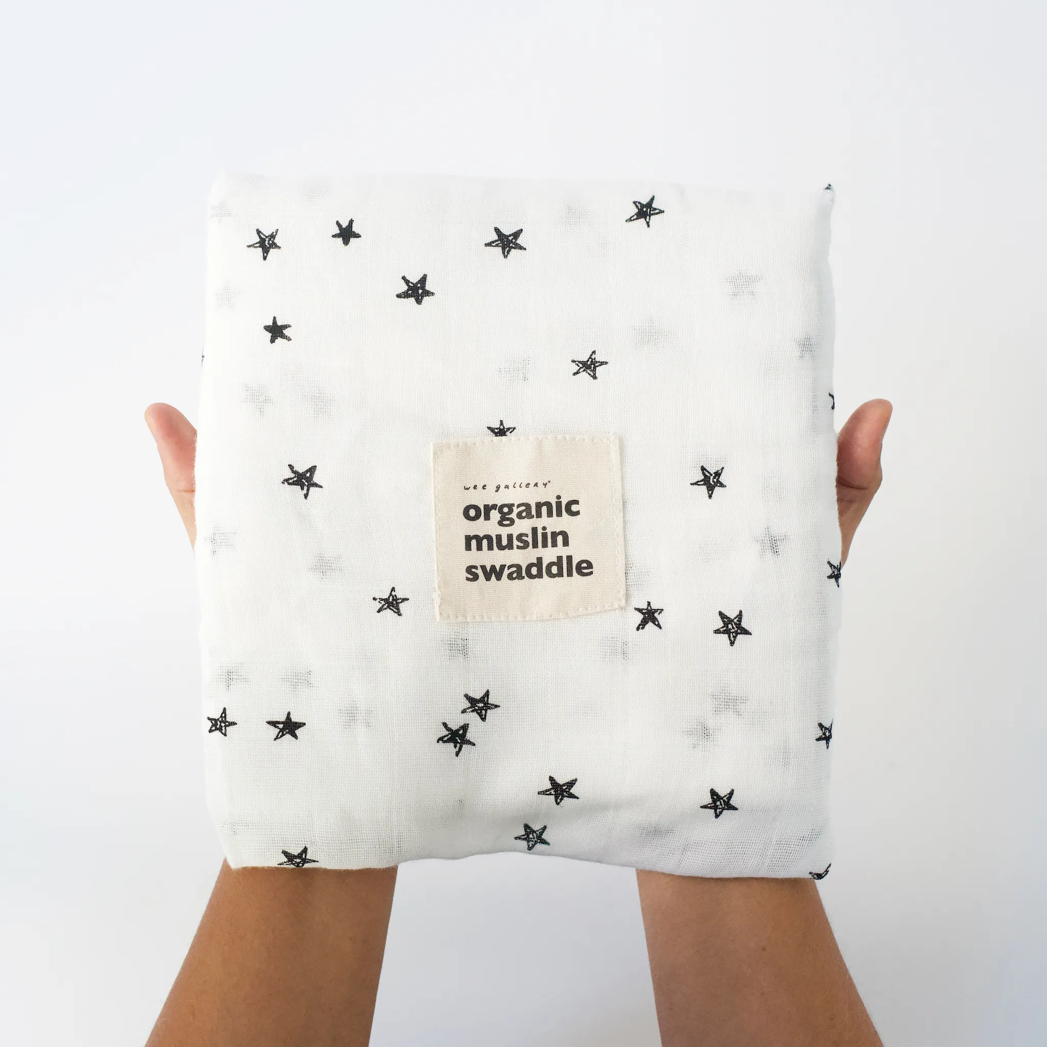 Organic Muslin Swaddle | Stars