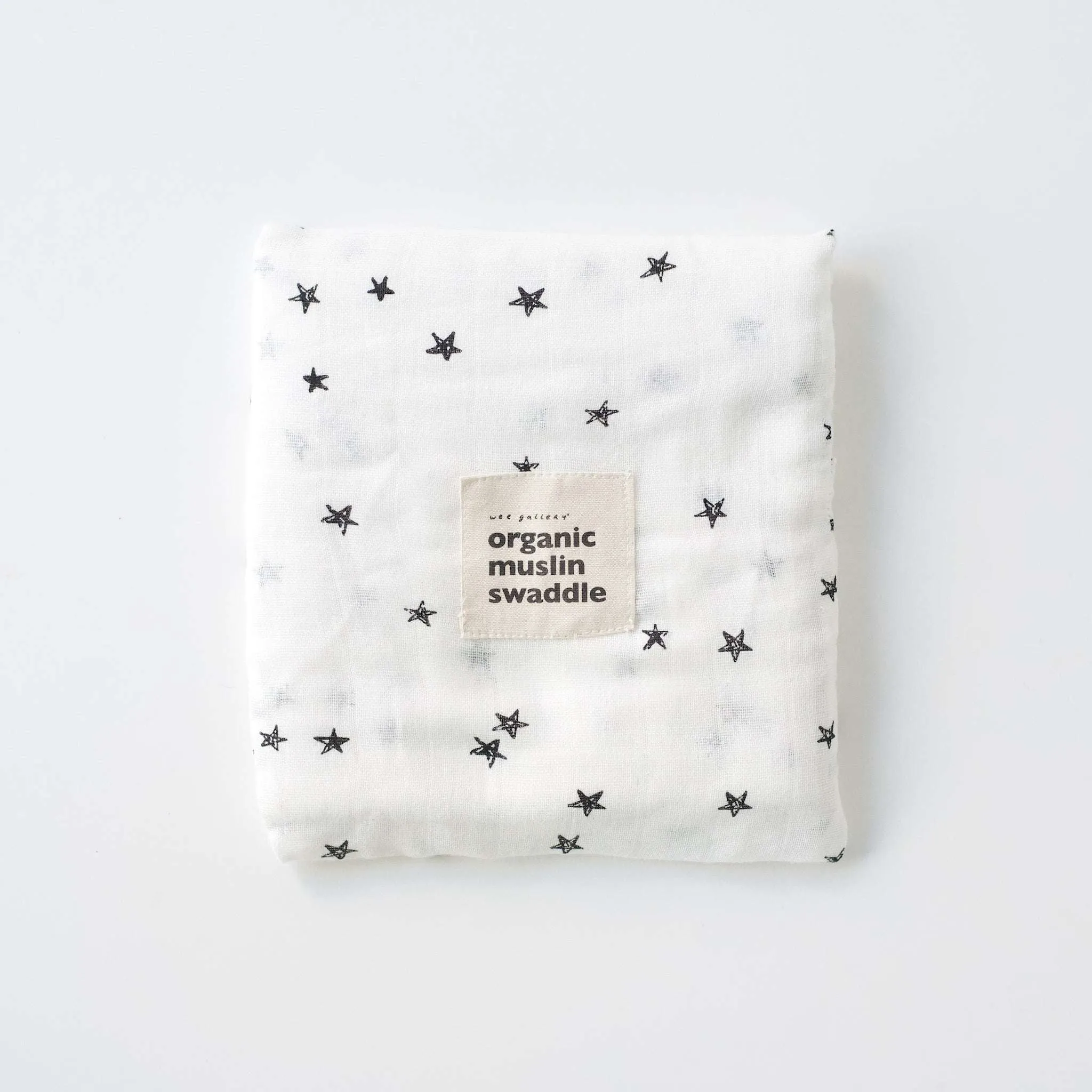 Organic Muslin Swaddle | Stars