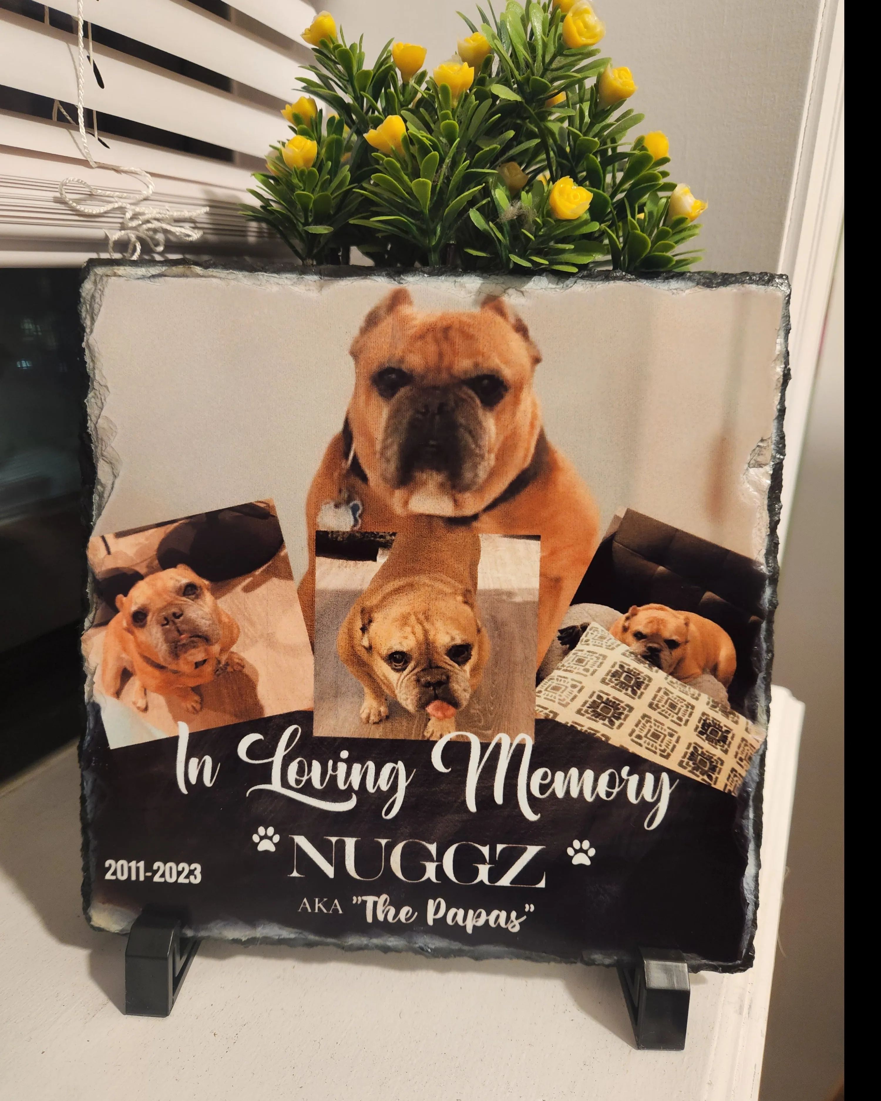 Pet Memorial Plaque