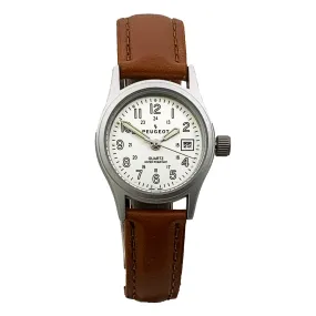 Peugeot Women’s Brown Nurses Sport Calendar Wrist Watch Easy Reader