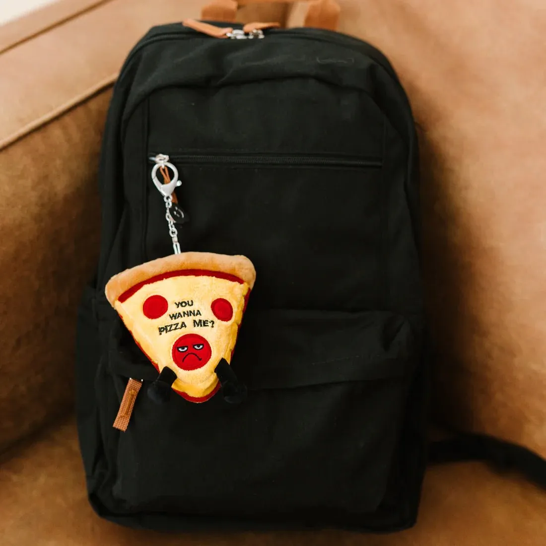 Punchkins Bites - You Wanna Pizza Me Plush Clip