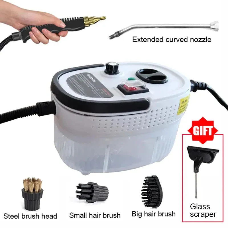 PureSteam Pro™ 2500W High-Pressure Handheld Cleaner