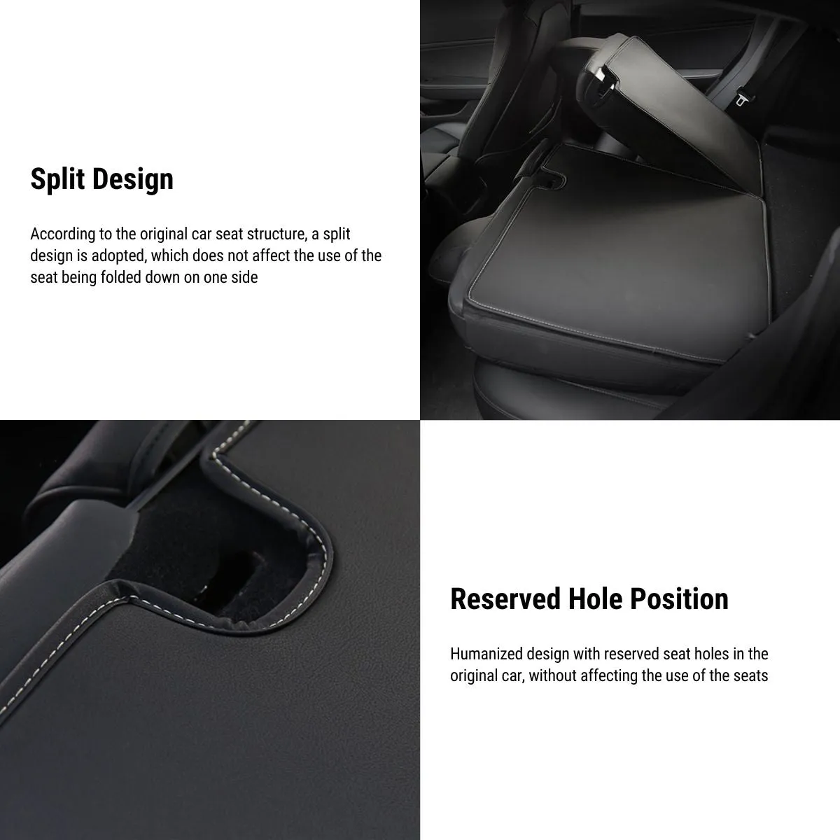 Rear Seat Back Protector for Tesla Model 3