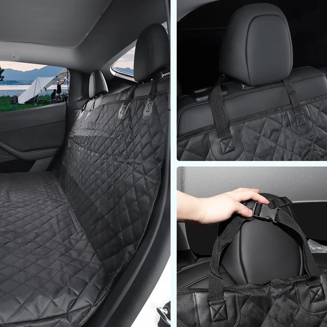 Rear Seat Dog Seat Cover for Tesla Model S/3/X/Y/Cybertruck