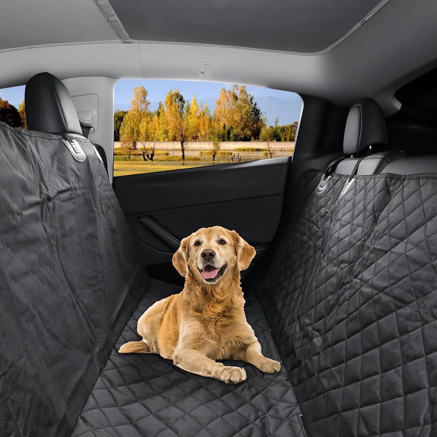 Rear Seat Dog Seat Cover for Tesla Model S/3/X/Y/Cybertruck