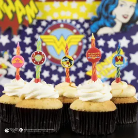 *Set of 10 Wonder Woman Birthday Candles*