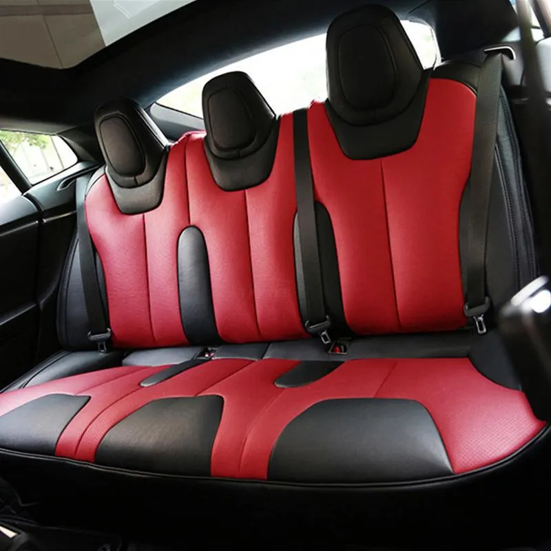 TAPTES® #1 Seat Covers for Tesla Model S, Custom Designed Seat Covers for 2012-2021 2022 2023 2024 Tesla Model S Full Set