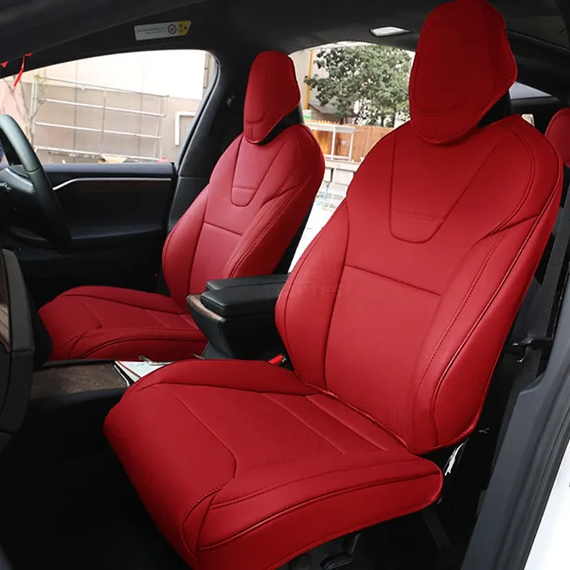 TAPTES® Custom Seat Covers for Tesla Model X Front Seats, Seat Protectors for Tesla Model X 2018-2024