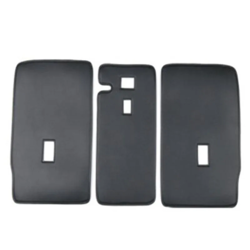 TAPTES® Leather 2-Row Seat Back Cover for Tesla Model Y, Set of 3, Anti-kick Protection Cover