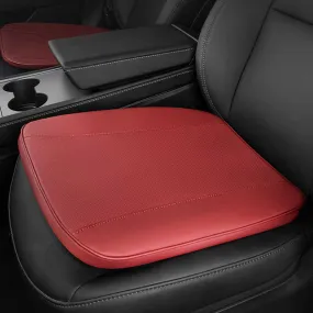 TAPTES® Leather Memory Foam Heightened Seat Cushion for Tesla Model S/X/3/Y/Cybertruck