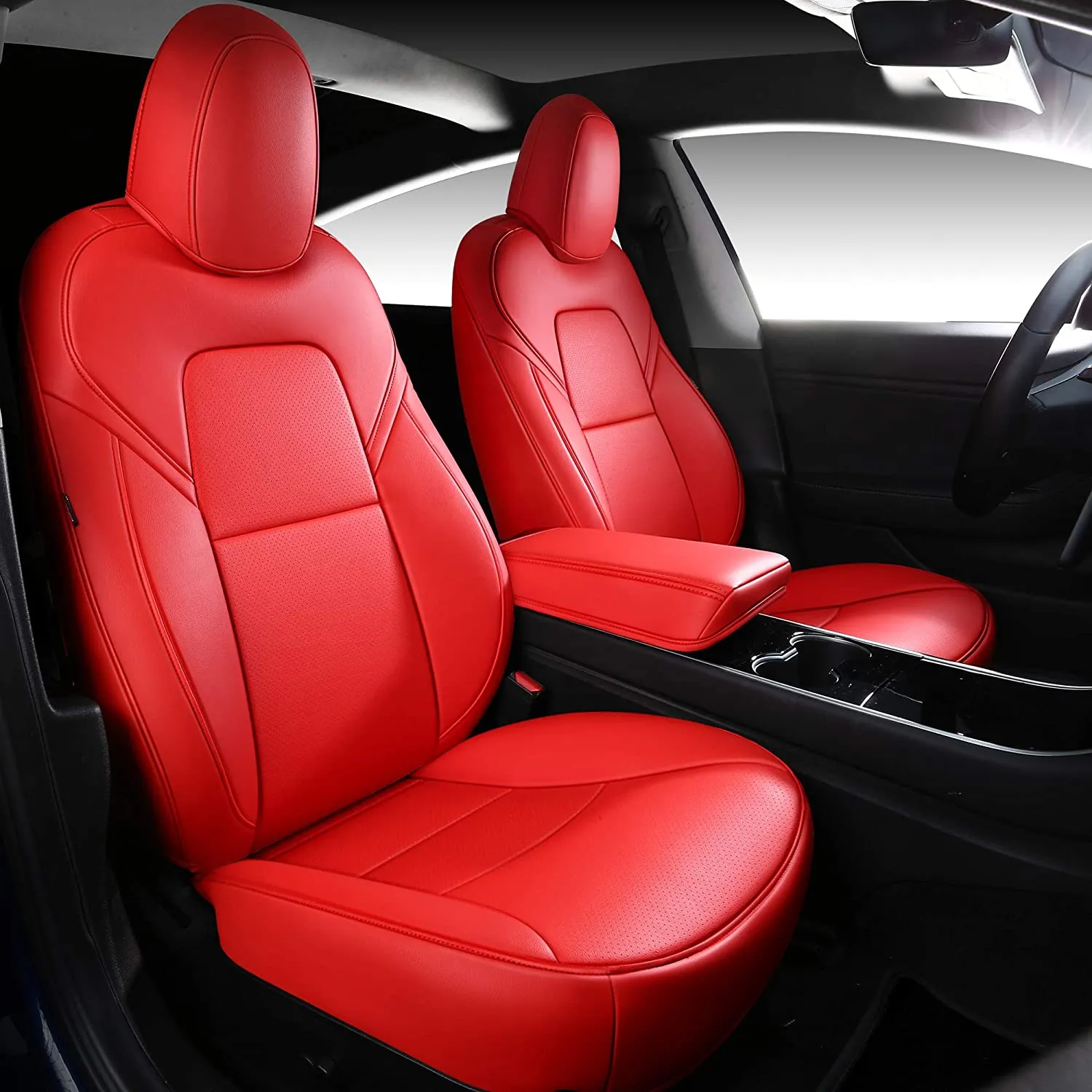 TESERY Seat Covers for Tesla Model 3 Highland / Model Y