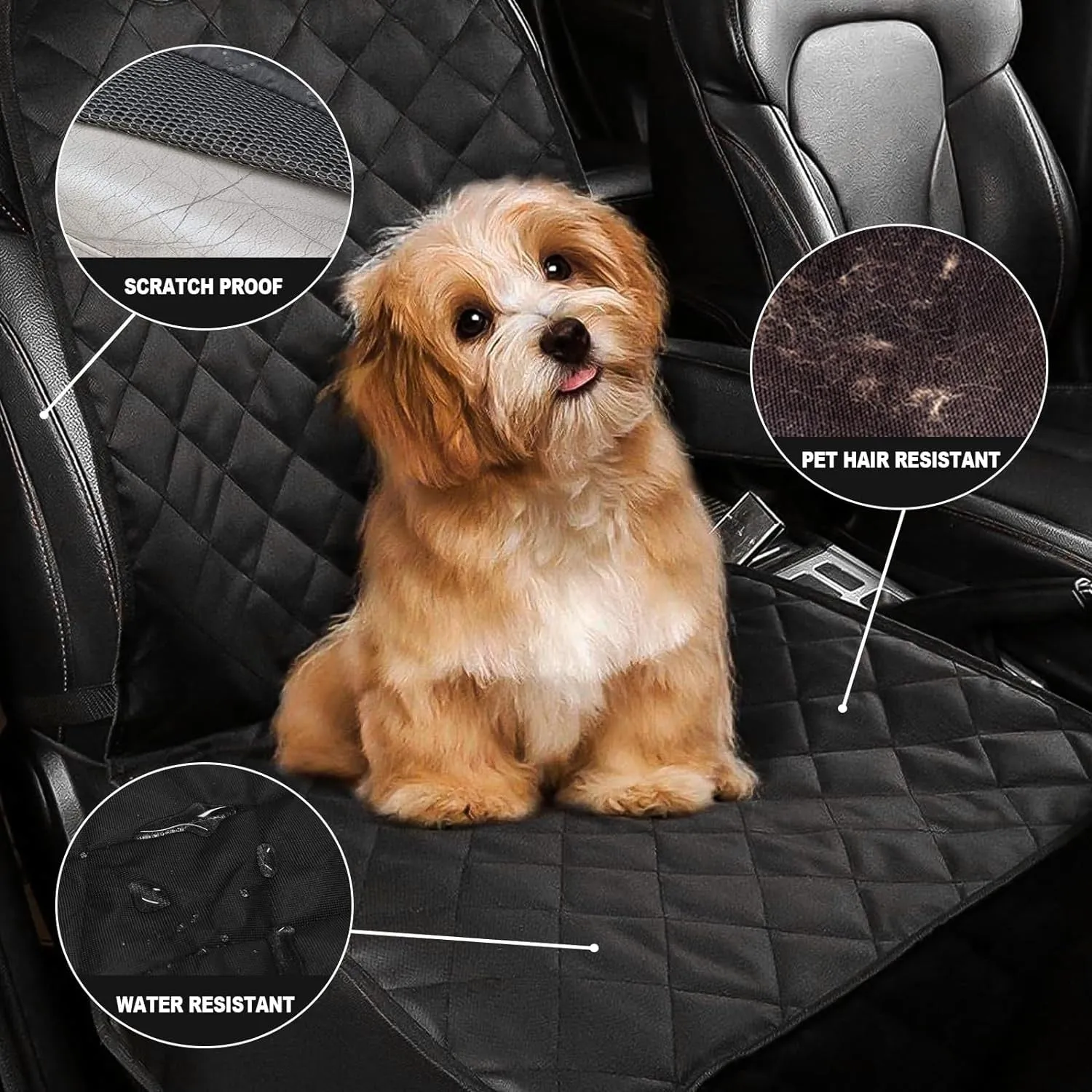 Waterproof Car Dog Seat Cover for Tesla Model Y/3/S/X/Cybertruck