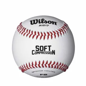 Wilson A1217 Soft Compression Baseball Dozen