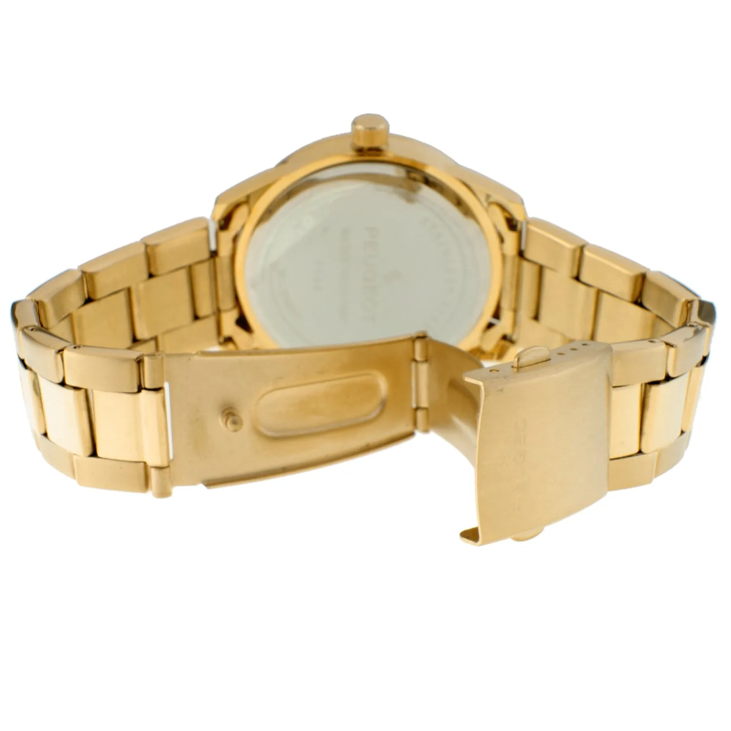 Women’s Multi-Function Gold Plated Watch with Green Dial