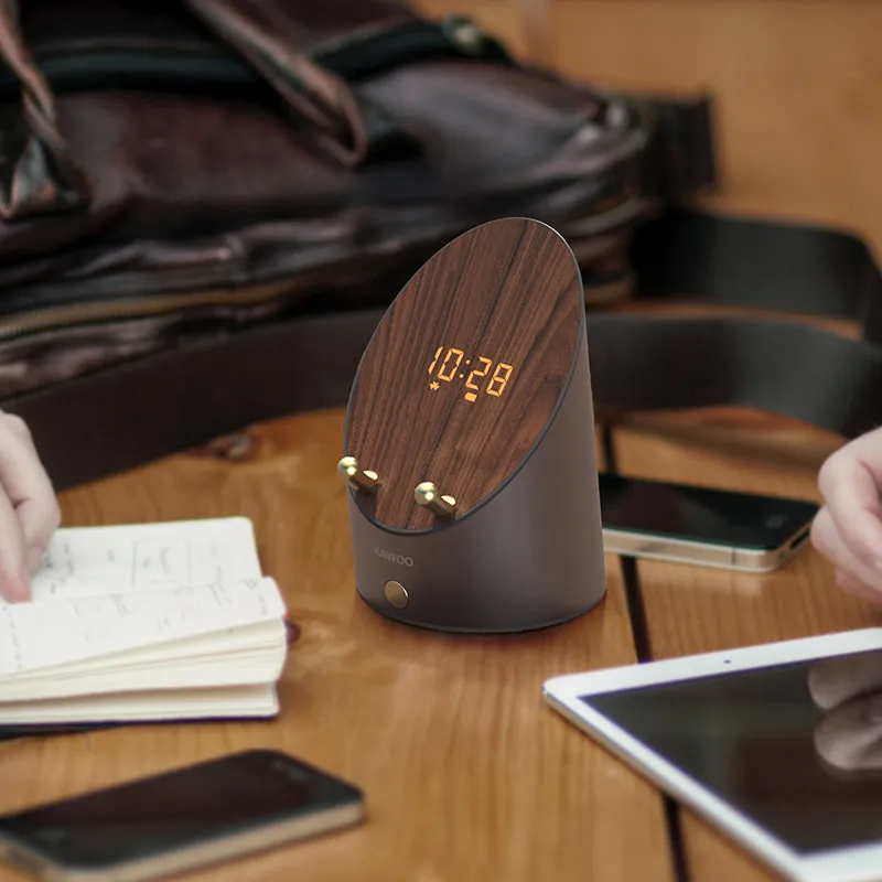 Wooden Speaker Smart Induction Speaker Phone Holder