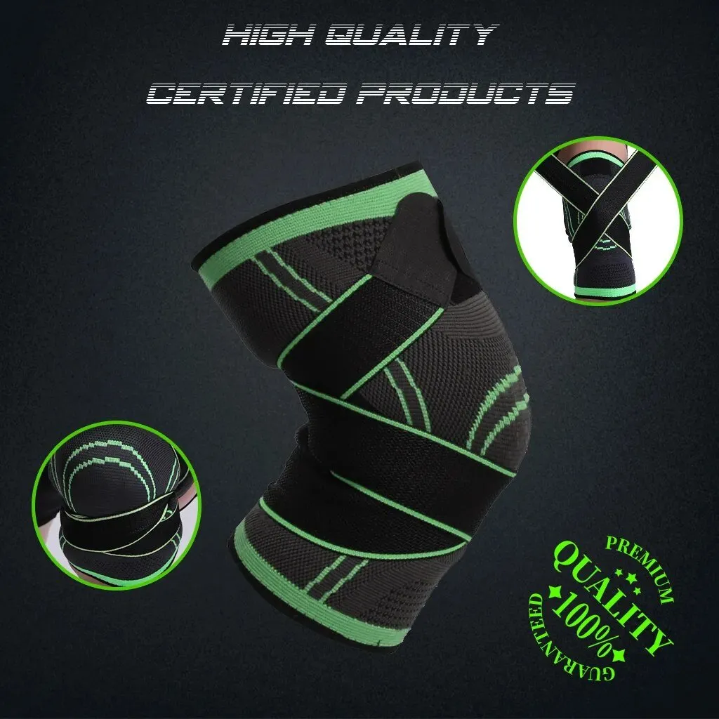 WorthWhile 1PC Sports Knee Pad - Elastic Support for Basketball & Volleyball