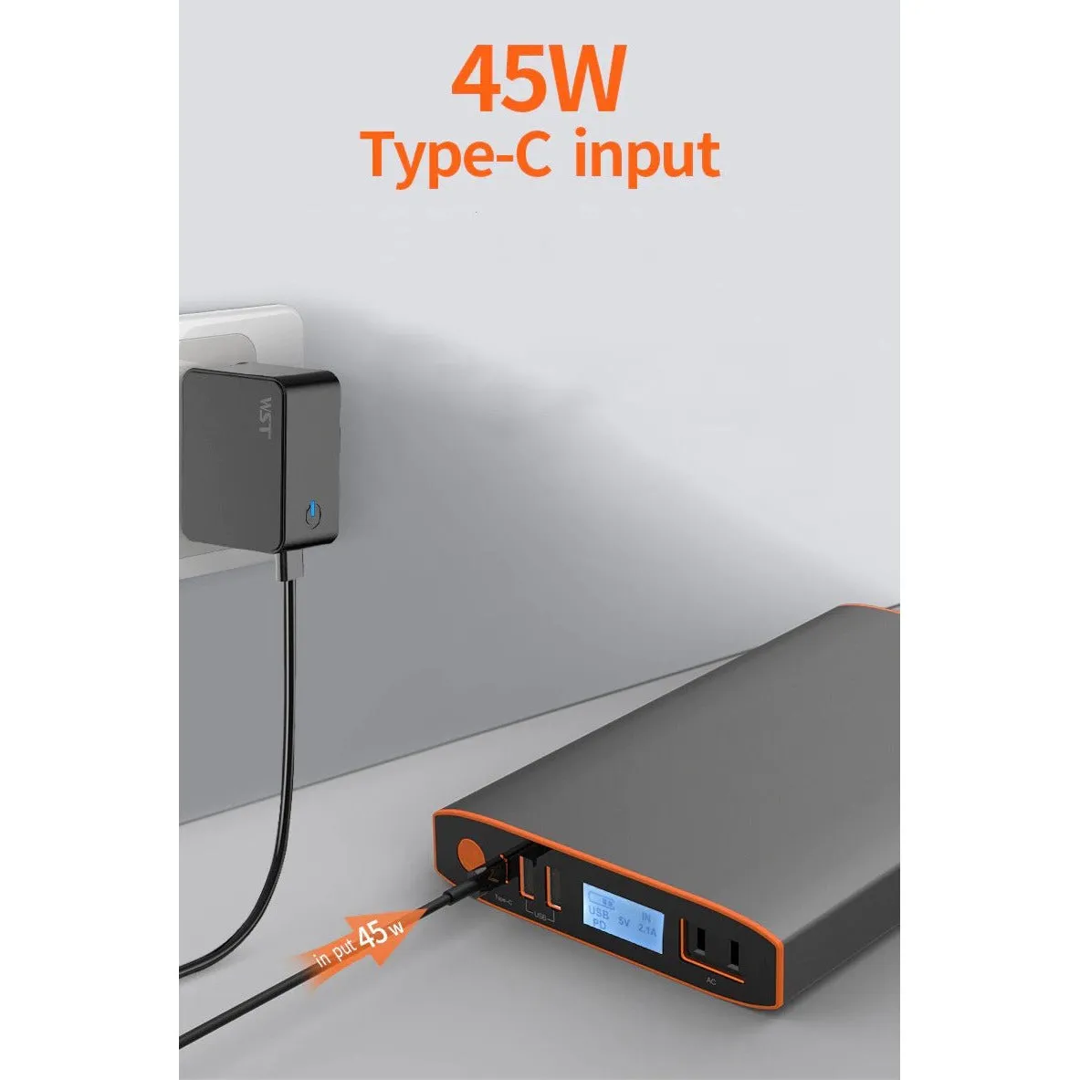 WST Power Bank 27200mAh 220V